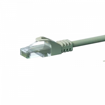 DSIT CAT 6 U/UTP netværks-patchkabel, 0,5 m, grå, CCA, RJ45