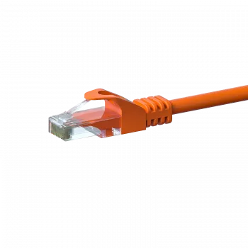 DSIT CAT 6 netværkskabel U/UTP - 15 meter - orange - CCA (DC-C66-150)