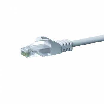 DSIT CAT5e U/UTP Gigabit Ethernet-patchkabel, 5 m, hvid, 100 % kobber (DC-52-050)