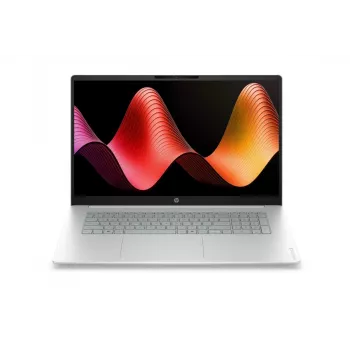 HP OmniBook 3 17-dg0452ngx 17,3 inch Full HD laptop - Intel Core 5 225U, 8GB RAM, 512GB SSD, uden styresystem, tysk tastatur, sort