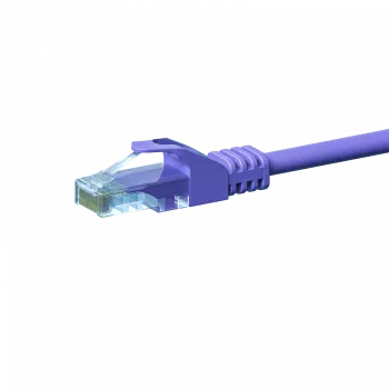 DSIT DC-C58-010 CAT 5e U/UTP netværkskabel, 1m, violet, CCA, RJ45