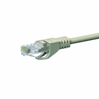 DSIT CAT 5e U/UTP netværks-patchkabel, 7,5 m, grå, CCA, RJ45, Gigabit Ethernet
