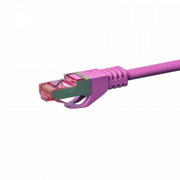 DSIT CAT 6 S/FTP LSOH netværks-patchkabel, 0,25 m, pink