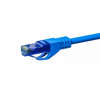 DSIT UTP CAT6a netværkskabel, 100 % kobber, blå, 0,25 m (DC-U6A4-002)