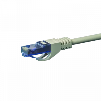 DSIT CAT6a netværkskabel 100% kobber - U/UTP - 0,50 meter - grå (DC-U6A1-005)