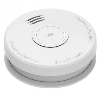 Alecto SD110 Battery-Powered Smoke Detector, 101 x 36 mm