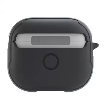 UNIQ Valencia antibakterielt cover til AirPods 3. generation, grå