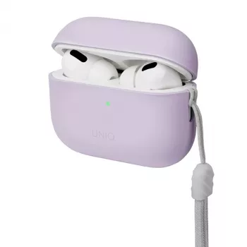 UNIQ Lino silikonecover til AirPods Pro 2. generation - lilla lavendel