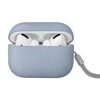 UNIQ Lino silikonecover til AirPods Pro 2. generation (2022/2023) arktisblå