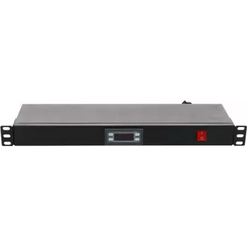 DSIT 19 inch rackmonteret termostat med digitalt display og ventilatorstyring (DS-TCD1)