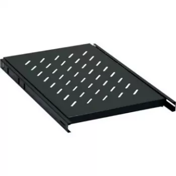 DSIT DS-UH100 udtrækkelig rackhylde 1U 930 mm dybde 18 kg belastning sort