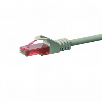 DSIT DC-61-010 CAT6 U/UTP netværkskabel, 1 m, grå, 100 % kobber