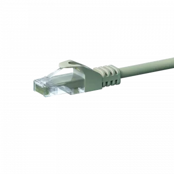 DSIT CAT5e U/UTP netværks-patchkabel, 1m, grå, 100% kobber, RJ45, Gigabit Ethernet