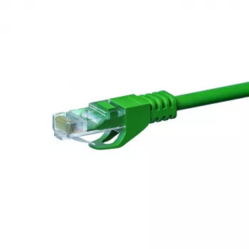 DSIT CAT5e U/UTP netværks-patchkabel, 7 m, grøn, 100 % kobber, RJ45, Gigabit Ethernet