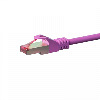 DSIT CAT 6 S/FTP LSOH netværks-patchkabel, 1 m, pink
