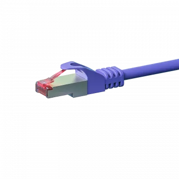 DSIT CAT 6 netværkskabel LSOH - S/FTP - 7,5 m - violet