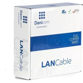 DSIT DANICOM CAT5E UTP 100 m PVC Fca netværkskabel