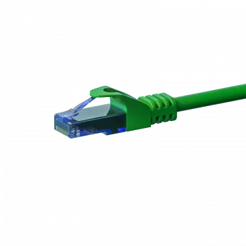 DSIT CAT6a U/UTP 100% kobber-patchkabel 0,5 m grøn