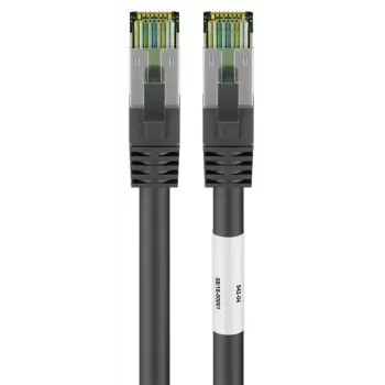 DSIT Cat8 S/FTP PiMF-netværks-patchkabel RJ45, 0,5 m, sort, 40 Gbit/s