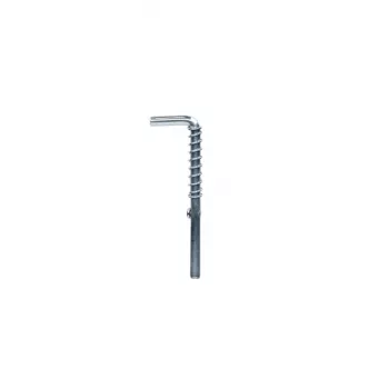 DSIT DS-LP hurtigspændings-sikkerhedsstift med fjeder, 8 mm diameter, 45 mm brugbar længde, forzinket stål
