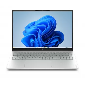 HP OmniBook 3 16 inch 2K OLED-laptop - Intel Core 3 100U, 8GB RAM, 256GB SSD, Windows 11 Home, sølv