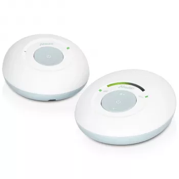 Alecto DBX110 DECT babyalarm med Full ECO-tilstand, hvid/blå