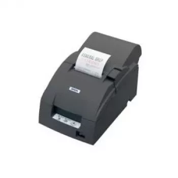 Epson TM-U220A tofarvet nåleprinter til kvitteringer, seriel, automatisk skæreenhed, mørkegrå