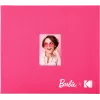 Kodak x Barbie 8x8 inch scrapbook-fotoalbum med stofomslag og billedvindue, rosa (RODB2X3SBPK)