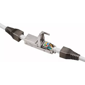DSIT STP CAT6a RJ45-stik uden værktøj - skærmet, 10G, Slim