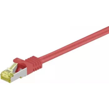 DSIT Cat.7 S/FTP Network Cable RJ45, PiMF, Red, 0.5m (DC-75-005)