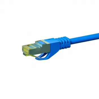 DSIT Cat.7 S/FTP Network Cable, RJ45 Male to RJ45 Male, Blue, 7.5 m