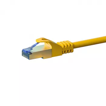 DSIT CAT 6a S/FTP LSOH Network Patch Cable, 0.25m, Yellow