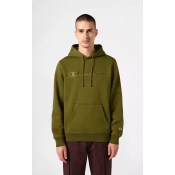 Champion Men's Hooded Sweatshirt Olive 220271 GS585 M