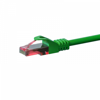 DSIT CAT6 U/UTP Ethernet-patchkabel, 2 m, grøn, 100% kobber, RJ45, 1 Gbit/s