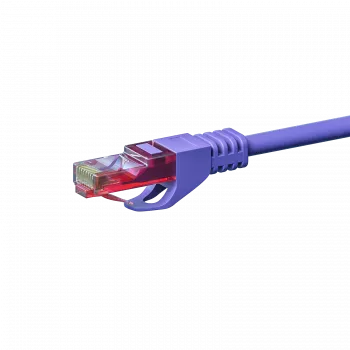 DSIT DC-68-050 CAT6 U/UTP netværkskabel, 5 m, violet, 100% kobber
