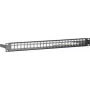DSIT DS-Patch-24STP 24-port keystone patchpanel S/UTP 1U sort