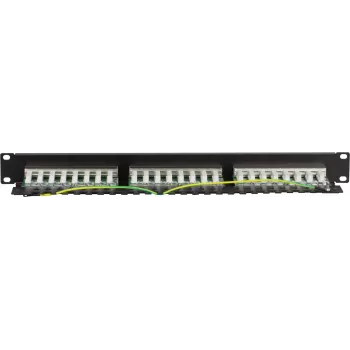 DS-IT CAT 5e FTP 24-port 19 inch rackmonteret patchpanel