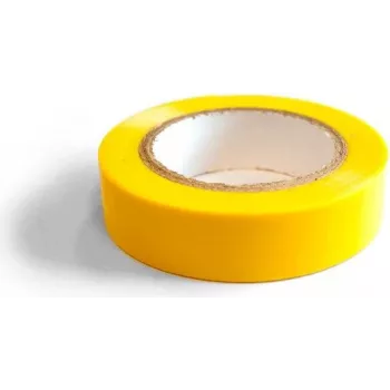 DSIT DC-Tape-Yellow selvklæbende PVC-isoleringstape 10 m x 19 mm gul