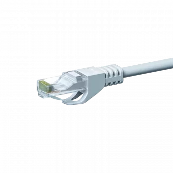 DSIT CAT 6 netværkskabel U/UTP - 0,25 m - hvid - CCA (DC-C62-002)
