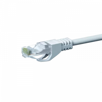 DSIT CAT5e U/UTP netværks-patchkabel, 0,5 m, hvid, 100% kobber (DC-52-005)
