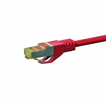 DSIT Cat.7 S/FTP PiMF RJ45 Patch Cable, 30m, Red