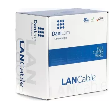 DSIT DANICOM CAT6 FTP 100m PVC Cable (Fca) - DC-FTP6-100-FCA