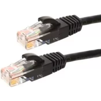 DSIT DC-60-100 CAT6 U/UTP Network Cable, 10 m, Black, 100% Copper