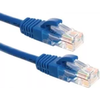 DSIT CAT6a Network Cable 100% Copper - U/UTP - 1 Meter - Blue (DC-U6A4-010)