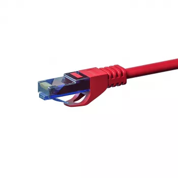 DSIT CAT6a Network Cable 100% Copper U/UTP 10 m Red (DC-U6A5-100)