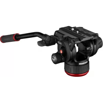 Manfrotto MVH504XAH 504X stativhoved, aluminium, sort