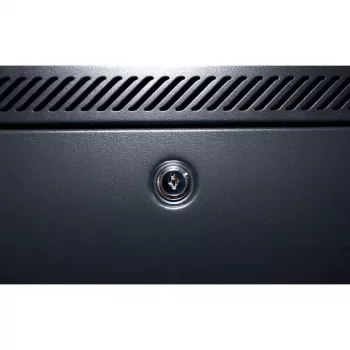 DSIT 15U vægmonteret serverkabinet med metaldør 600x600x770 mm sort