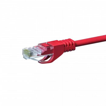 DSIT CAT 5e U/UTP-netværkskabel 10 m rød CCA (DC-C55-100)