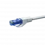 DSIT UTP CAT6a patchkabel 2 m hvid - 100 % kobber DC-U6A2-002