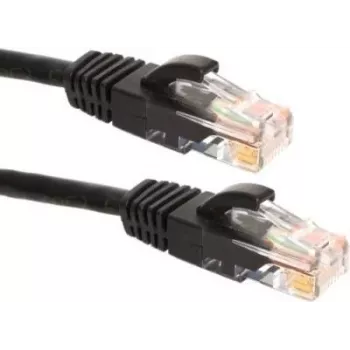 DSIT CAT6a netværkskabel 100 % kobber - U/UTP - 3 meter - sort (DC-U6A0-030)
